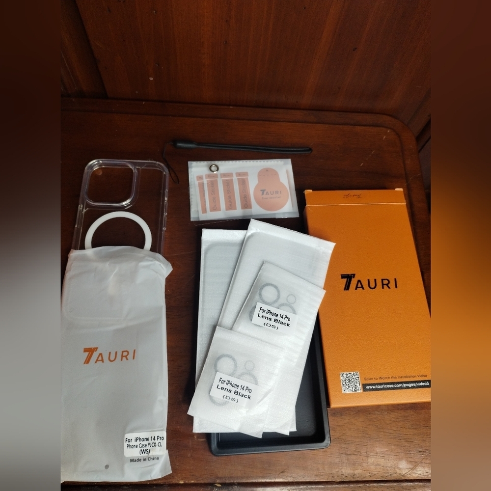 New Clear Phone Case for iPhone 14 Pro Max - Transparent And Screen Protectors
